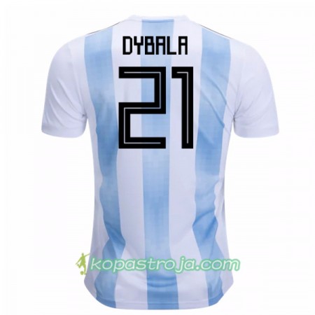 Billiga Fotbollströjor Argentina Dybala 21 WM 2018 Hemma tröja